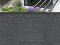FLORAWORLD Balkónová zástena Classic HDPE antracitová 1 x 5 m