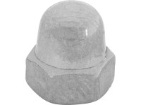 LUX-TOOLS Uzavretá matica nerezová oceľ A2, M4, pr. 7 mm, 8 ks