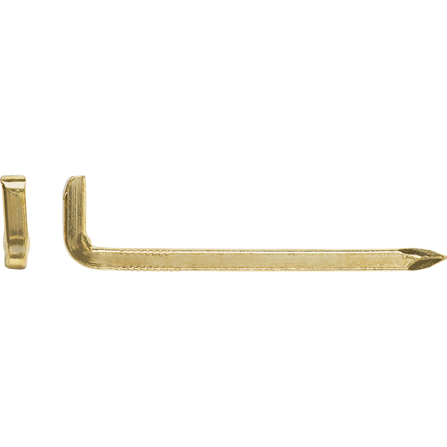 E-shop LUX-TOOLS Oceľový hák pomosadený, pr. 3,5 x 60 mm, 10 ks