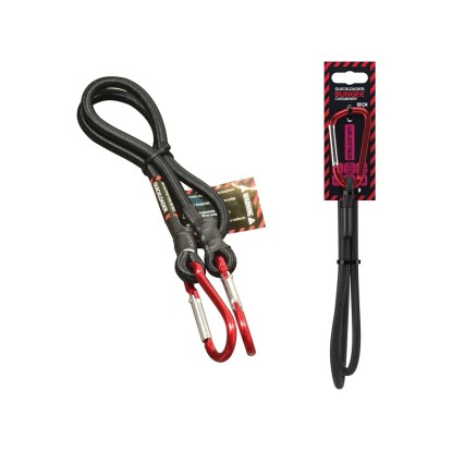 Quickloader Upínacia guma s karabinou Bungee Carabiner 45 kg, 80 cm x 8 mm