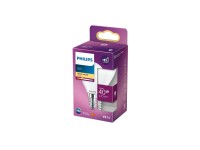 Philips Classic LED žiarovka E14, 4,3 W, 470 lm, 2700 K, tvar žárovky