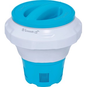 Dávkovač Bestway Flowclear (Ø 17,5 cm) pre bazénové tablety na úpravu vody.