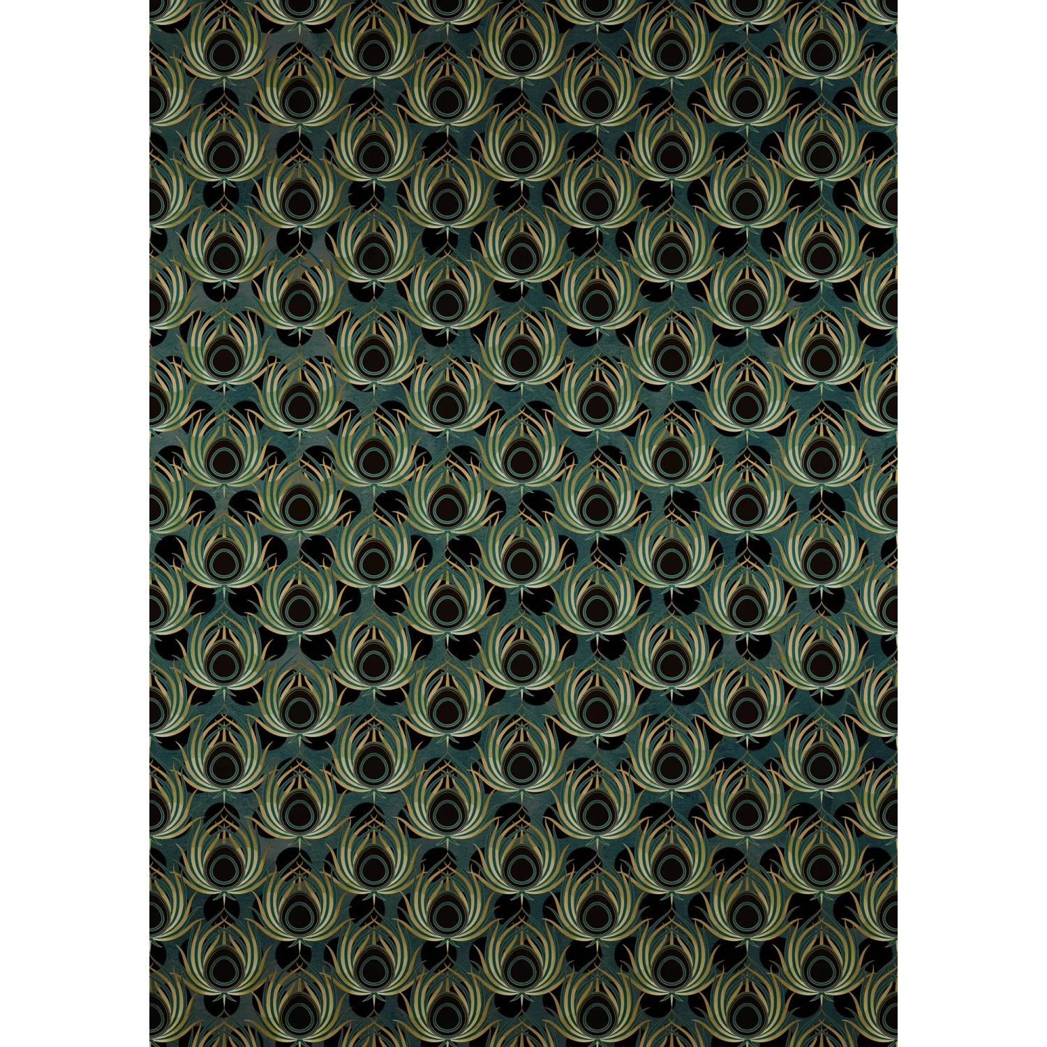 E-shop Komar Vliesová fototapeta Paon Vert 200 x 280 cm