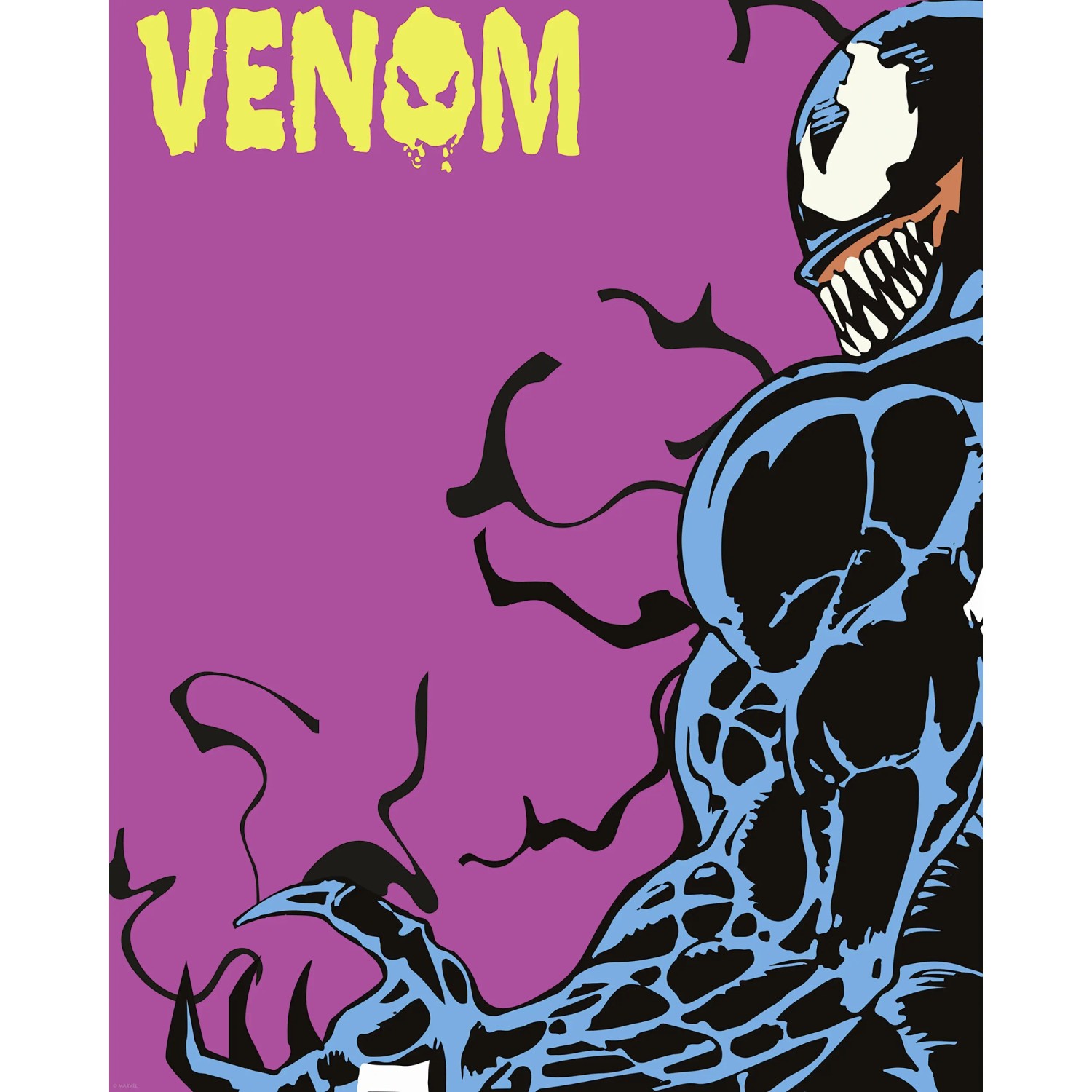 E-shop Komar Plagát Marvel Venom Colourful Stare 40 x 50 cm