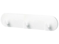 tesa Samolepiaca lišta s 3 háčikmi Powerstrips, biela, 41,3 x 18,6 x 200,2 mm tesa Samolepiaca lišta s 3 háčikmi Powerstrips, biela, 41,3 x 18,6 x 200,2 mm