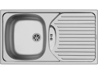 PYRAMIS Nerezový drez ET78 SEMIFLAT 1B 1D hladký - Satin 78 x 43,5 cm PYRAMIS Nerezový drez ET78 SEMIFLAT 1B 1D hladký - Satin 78 x 43,5 cm