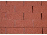 Onduline Asfaltový šindeľ Bardoline CLASSIC obdĺžnik 3T, červený mix, 2 m2