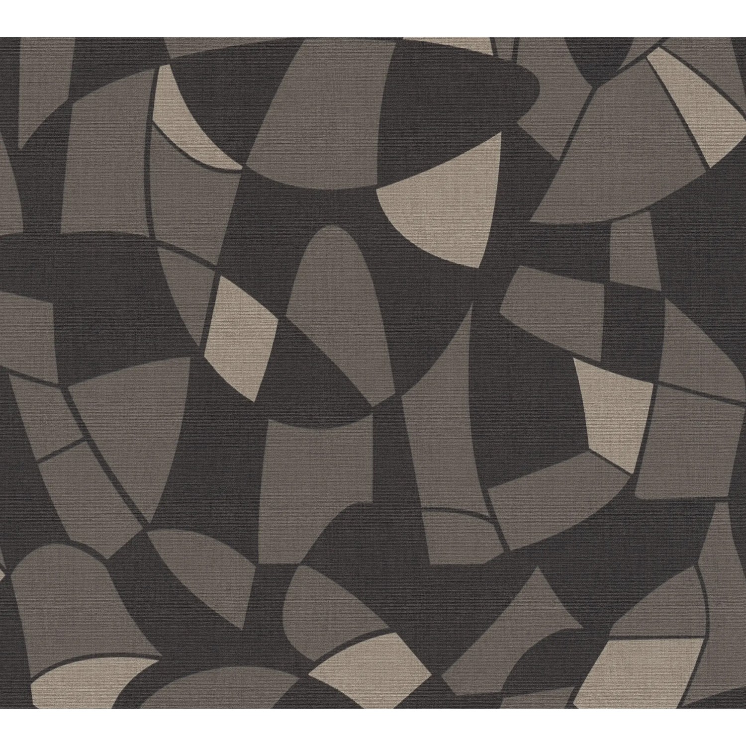 E-shop A. S. Creation Vliesová tapeta Antigua Geometrické tvary čierna