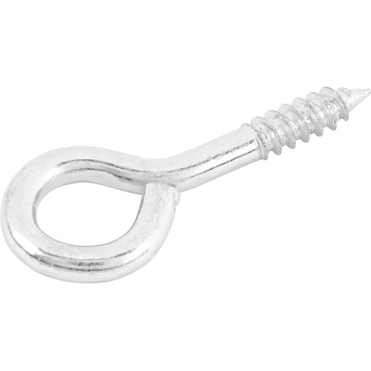 Oko so skrutkou pozinkované matné 3,8 x 25 mm, 8 ks