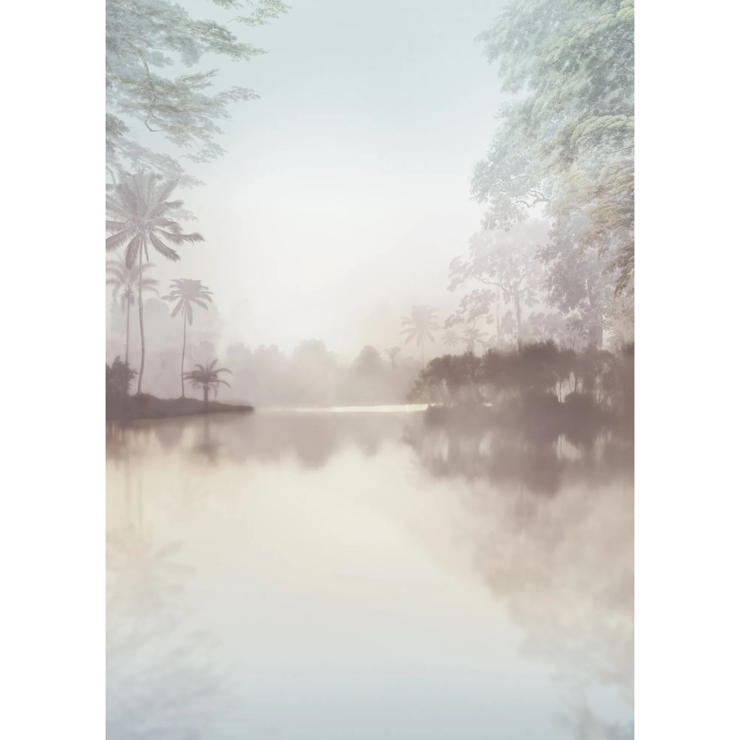 E-shop Komar Vliesová fototapeta Lac Tropical Pure 200 x 280 cm
