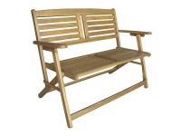 Lavica skladacia Panaca 86,5 x 118 x 62,5 cm *