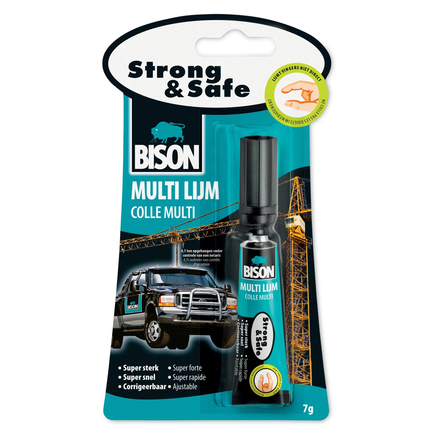 E-shop BISON Lepidlo Strong & Safe, 7 ml/g