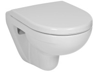 Závesný klozet Lyra Plus Compact hlboké splachovanie