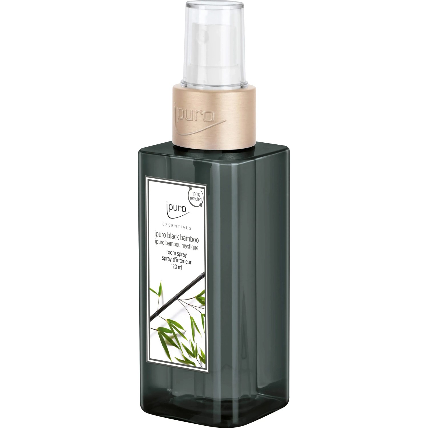 E-shop Ipuro Izbový sprej Essentials, Black Bamboo, 120 ml