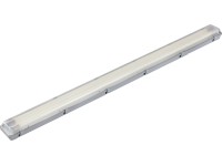 LED svietidlo do vlhk. priestorov 2x24W 5100lm 4000K IP65, plast, sivá, 156,5 cm