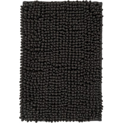 Lalee Kúpeľňová predložka Fluffy, grafitová, 50 x 90 cm