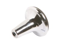 Nábytkový klzák čierny/chróm