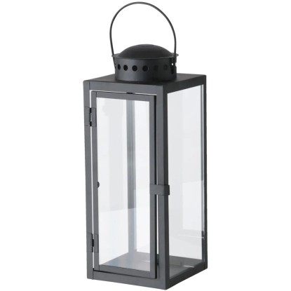 Boltze Lampáš Ferro čierny 33 x 12 x 16 cm