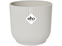 elho Kvetináč Vibes Fold Round s kolieskami hodvábne biely, pr. 35 x 32 cm