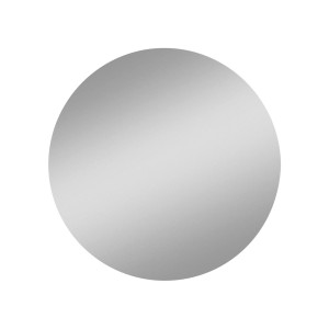 Okrúhle zrkadlo Tondo, Ø 50 cm, striebornej farby, na montáž na stenu.