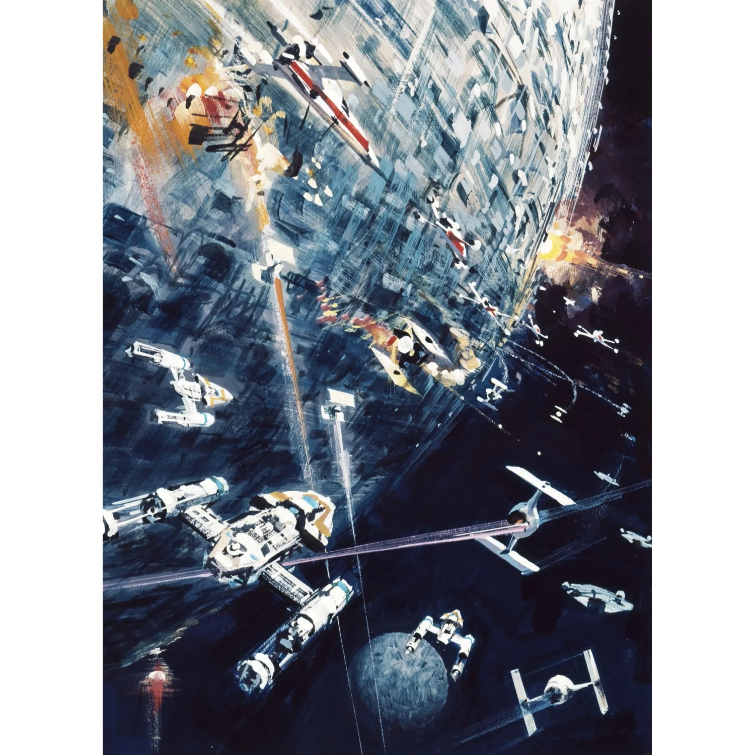 E-shop Komar Vliesová fototapeta Star Wars Classic Dogfight 200 x 275 cm