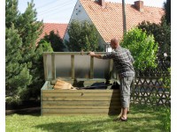 Záhradný box tlakovo impregnovaný, 19 mm