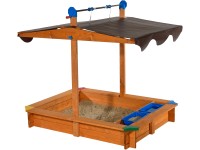 Gaspo Pieskovisko Lea s výškovo nastaviteľnou strieškou, 137 x 105 cm Gaspo Pieskovisko Lea s výškovo nastaviteľnou strieškou, 137 x 105 cm