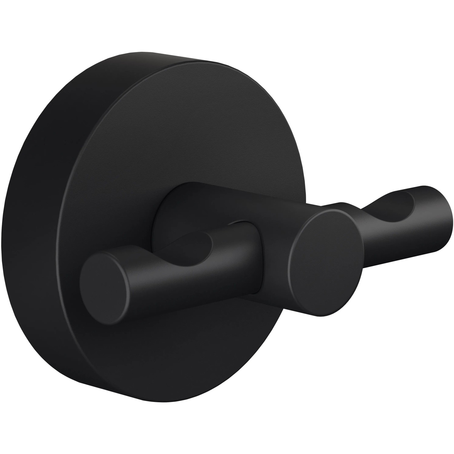 E-shop tesa Háčik na odevy Moon, matná čierna, 50 x 65 x 53 mm