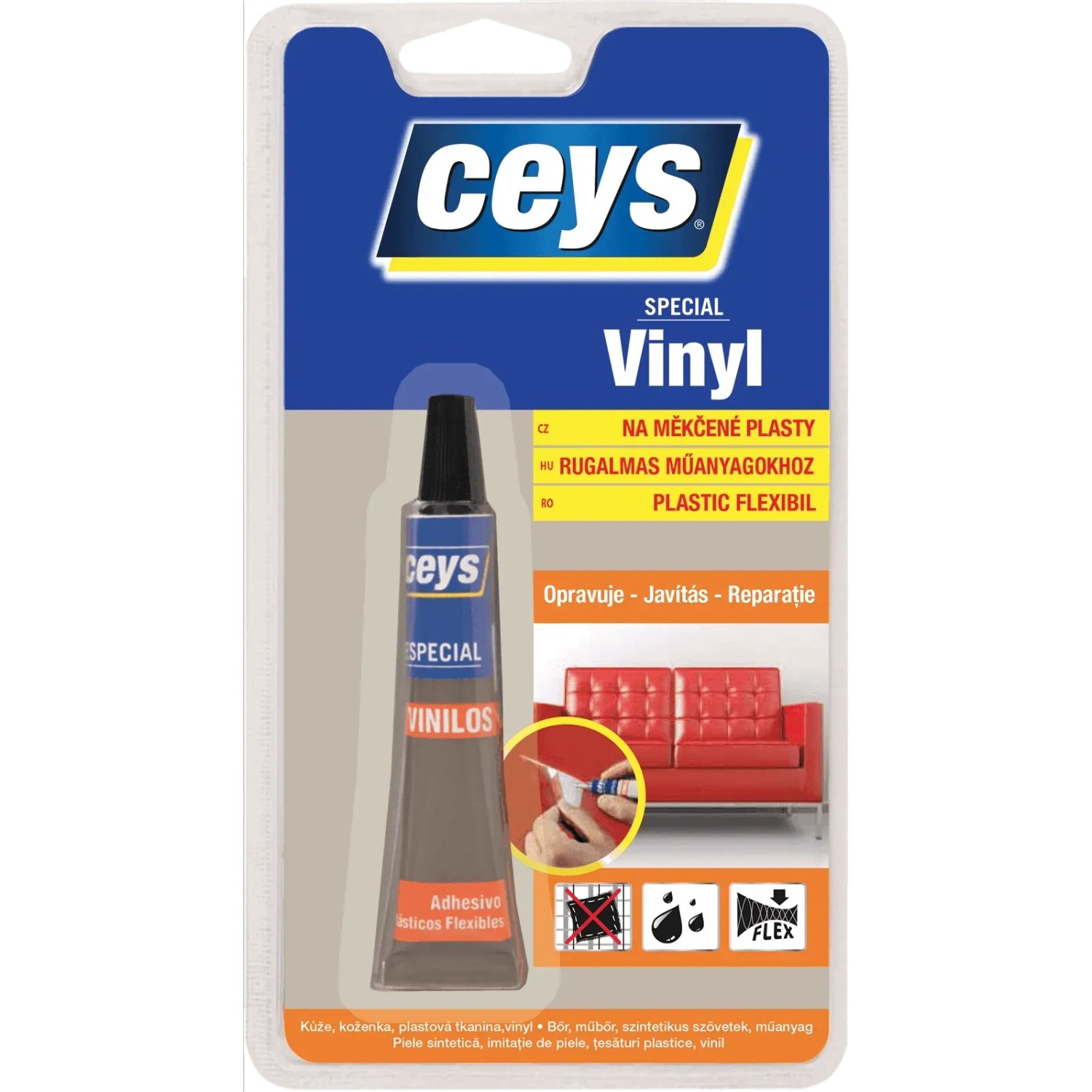 E-shop Ceys Lepidlo na mäkčené plasty SPECIAL VINYL 15 ml