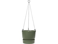 elho Závesný kvetináč Greenville listovo zelený pr. 24 x 21 cm