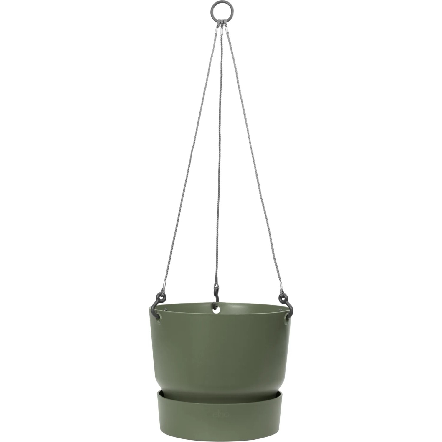 E-shop elho Závesný kvetináč Greenville listovo zelený pr. 24 x 21 cm