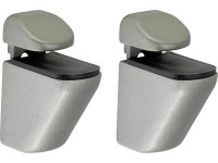 Súprava nástenných držiakov políc Mini, 4-18 mm, 10 kg, matná strieborná, 2 ks Súprava nástenných držiakov políc Mini, 4-18 mm, 10 kg, matná strieborná, 2 ks