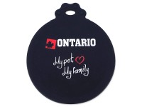 ONTARIO Viečko na konzervu veľ. S/M, čierne