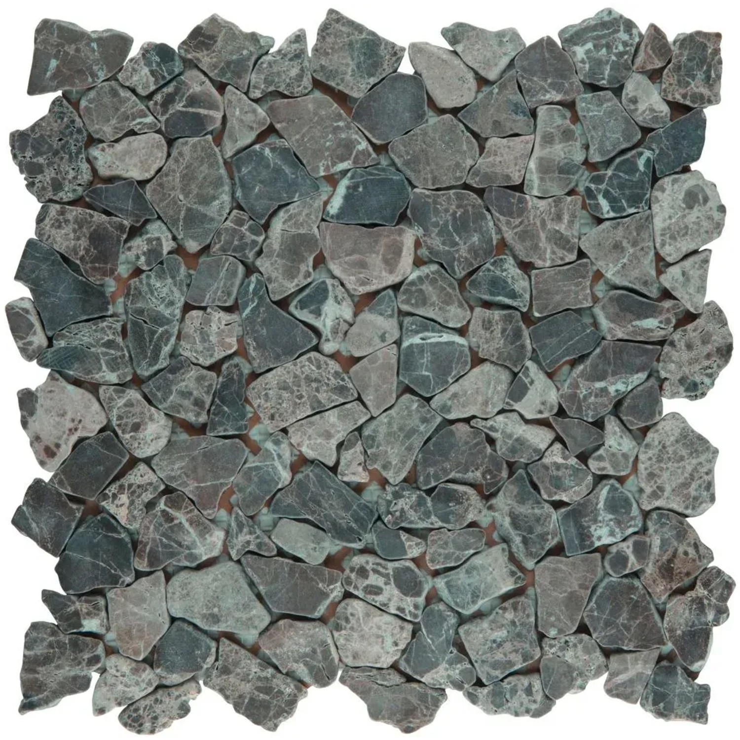 E-shop Euro Stone Kamenná mozaika Poly Marron Emperador Dark 30,5 x 30,5 cm