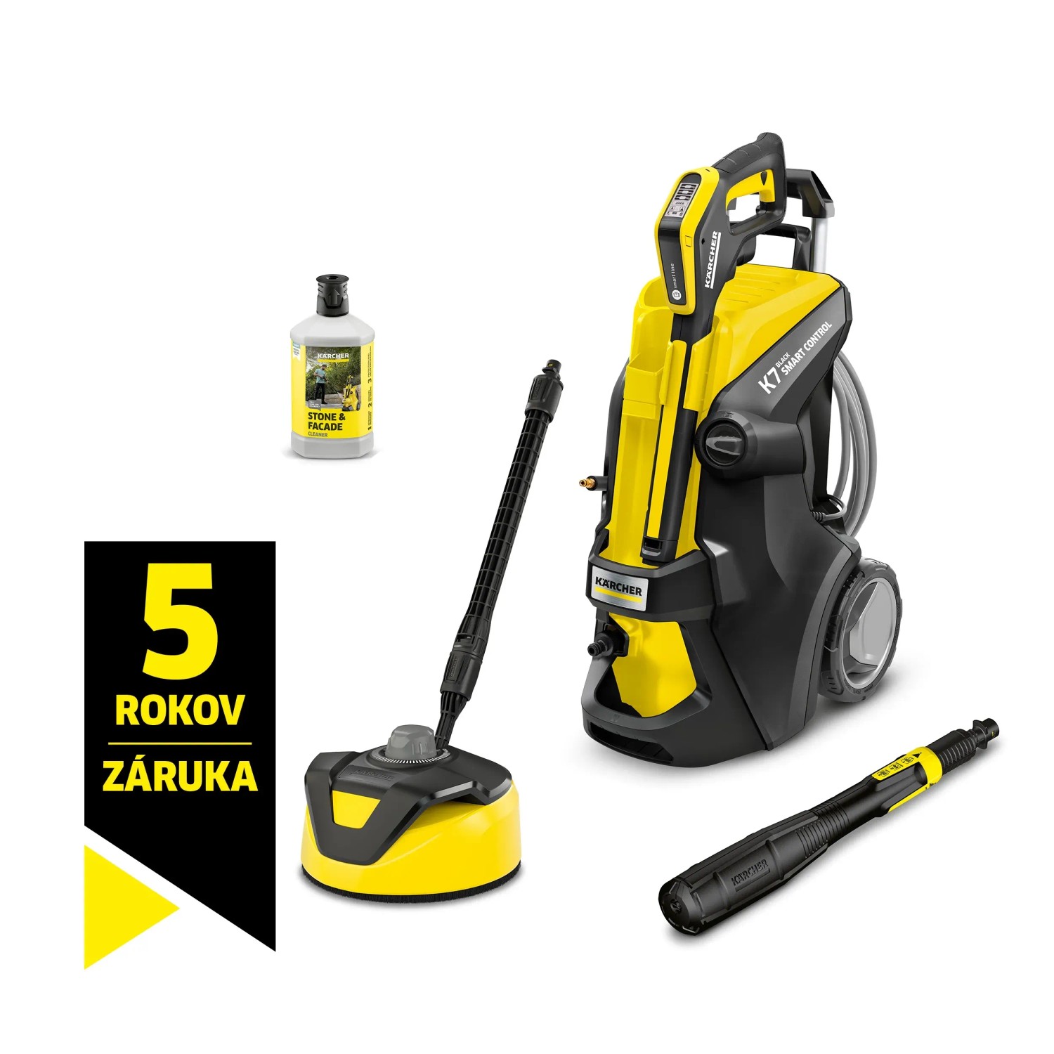 E-shop Kärcher Vysokotlakový čistič K 7 Smart Control Flex Home T5 Black
