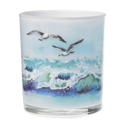 DRAGIMEX Svietnik s čajkami a morom 12,5 cm
