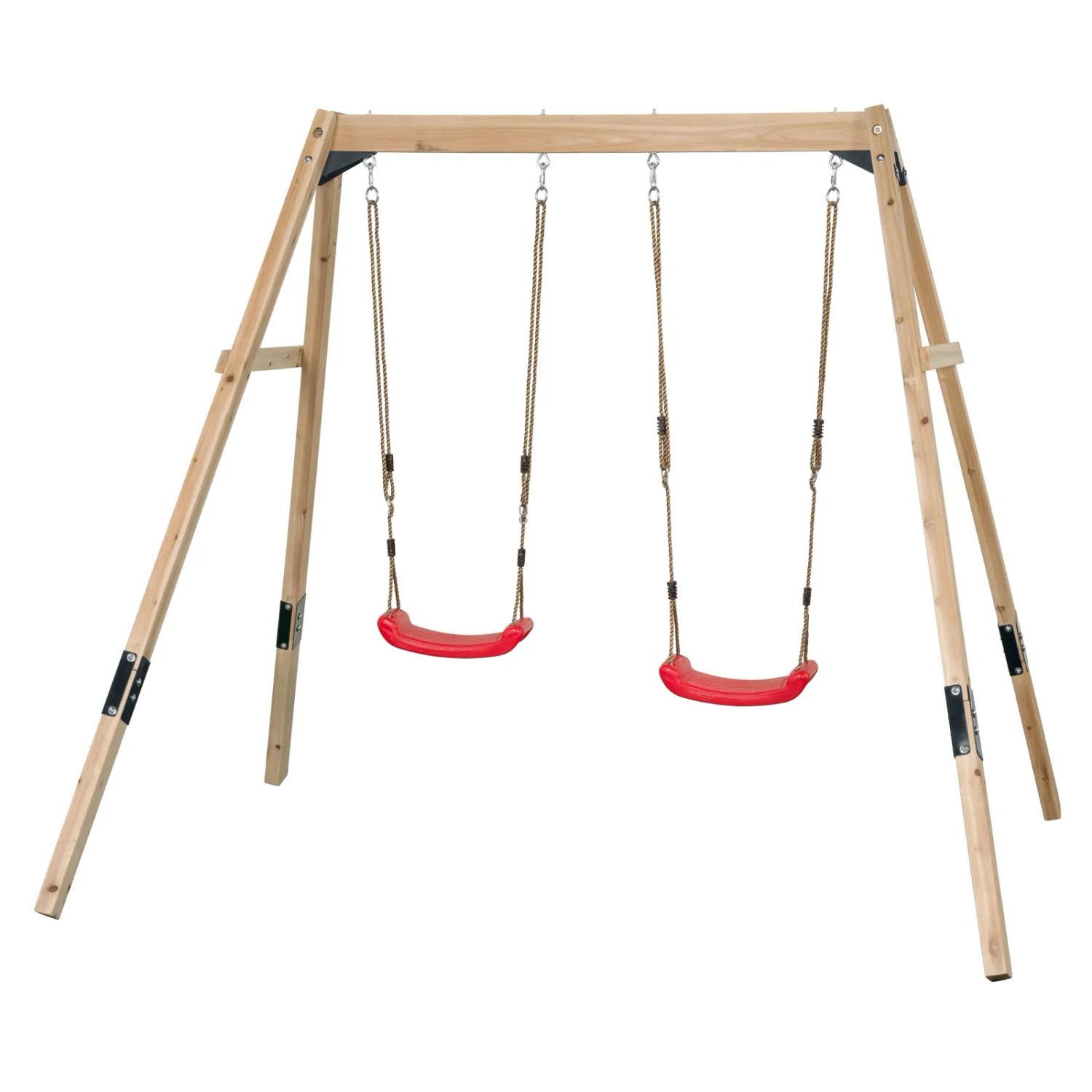 E-shop Swing King Hojdačka Olivia, prírodná, 230 x 230 x 200 cm