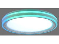 Just Light. Stropné LED svietidlo Spheric, 2700+5000K+RGB, priemer. 48,5 cm