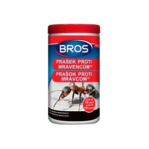 Bros Prípravok na ničenie mravcov: Prášok na ničenie mravcov v dome a záhrade.