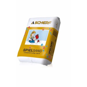 Vrece piesku na hranie Južné more béžový, 25 kg, zrnitosť 0,1-0,8 mm, ideálny na hranie a stavanie.