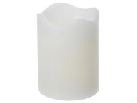 Koopman LED sviečka, biela, pr. 7 x 9 cm