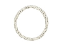 MICA Decorations Vŕbový veniec biely pr. 35 x 4 cm