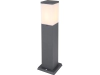 GLOBO Vonkajšie svietidlo Herri nerezová oceľ antracitové 45 cm