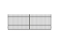 JARMEX Dvojkrídlová brána ROMA, antracit RAL7016, 1400 x 3970 mm JARMEX Dvojkrídlová brána ROMA, antracit RAL7016, 1400 x 3970 mm