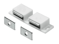 Hettich Nábytkový magnet, kov/plast, 2x 3 kg, biela Hettich Nábytkový magnet, kov/plast, 2x 3 kg, biela