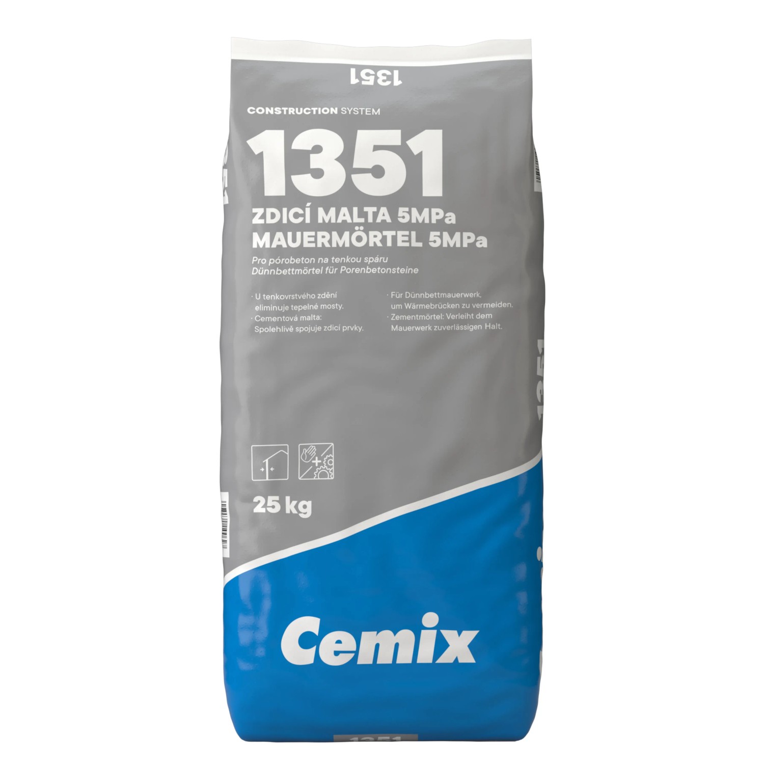 E-shop Cemix Malta murovacia na pórobetón 25 kg
