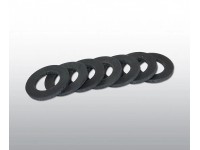 Tesnenie do koncovky hadice k autom. práčke, guma, 7 ks