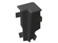 Kaindl Vnútorný roh soklovej lišty SL5018, čierna, 2 ks