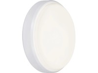 Okrúhle nástenné LED svietidlo, 18 W, 1400 lm, 4000 K, biela, pr. 21 cm