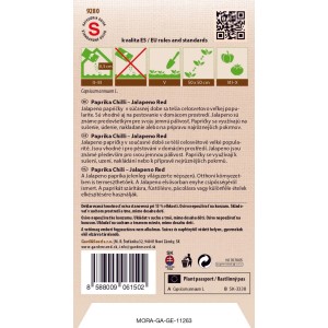 GardenSeed Premium Semienka Chilli paprika, Jalapeno M